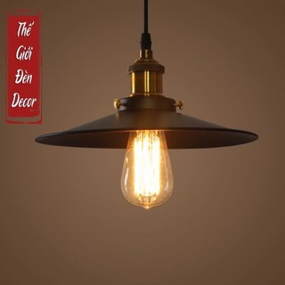 Chao đèn thả đĩa d22-26-30cm,chao đèn thả đui mạ đồng