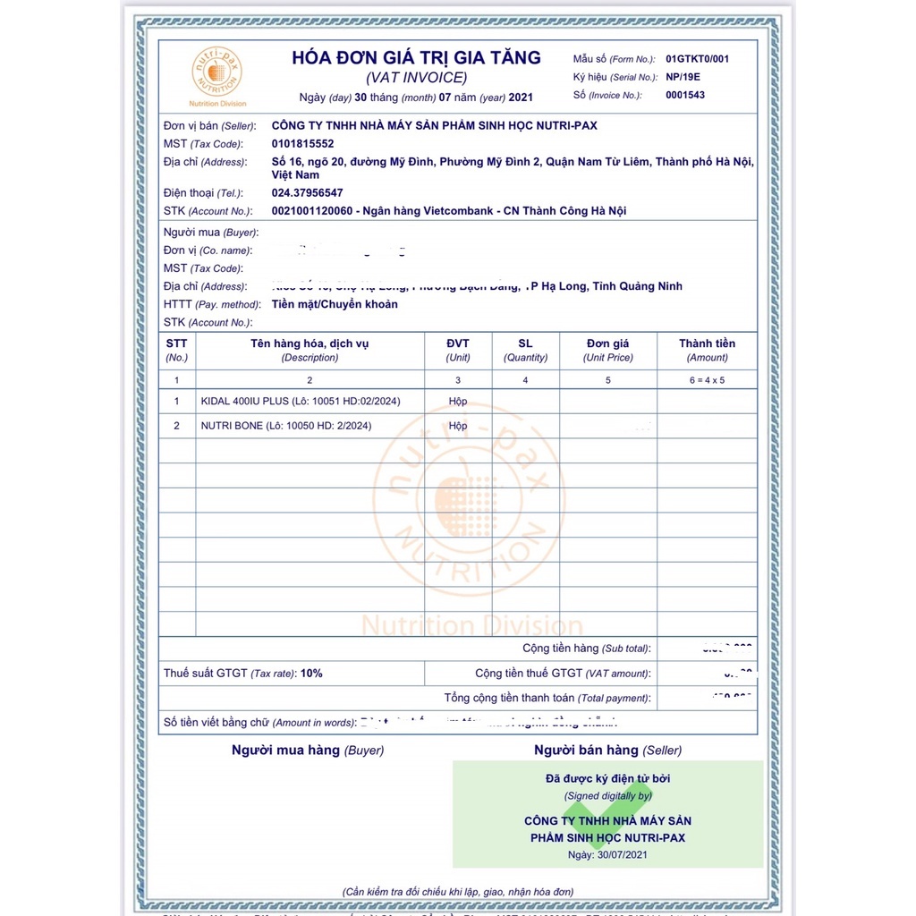 KIDAL_Bổ sung Vitamin D3_Hỗ trợ hệ xương phát triển bình thường