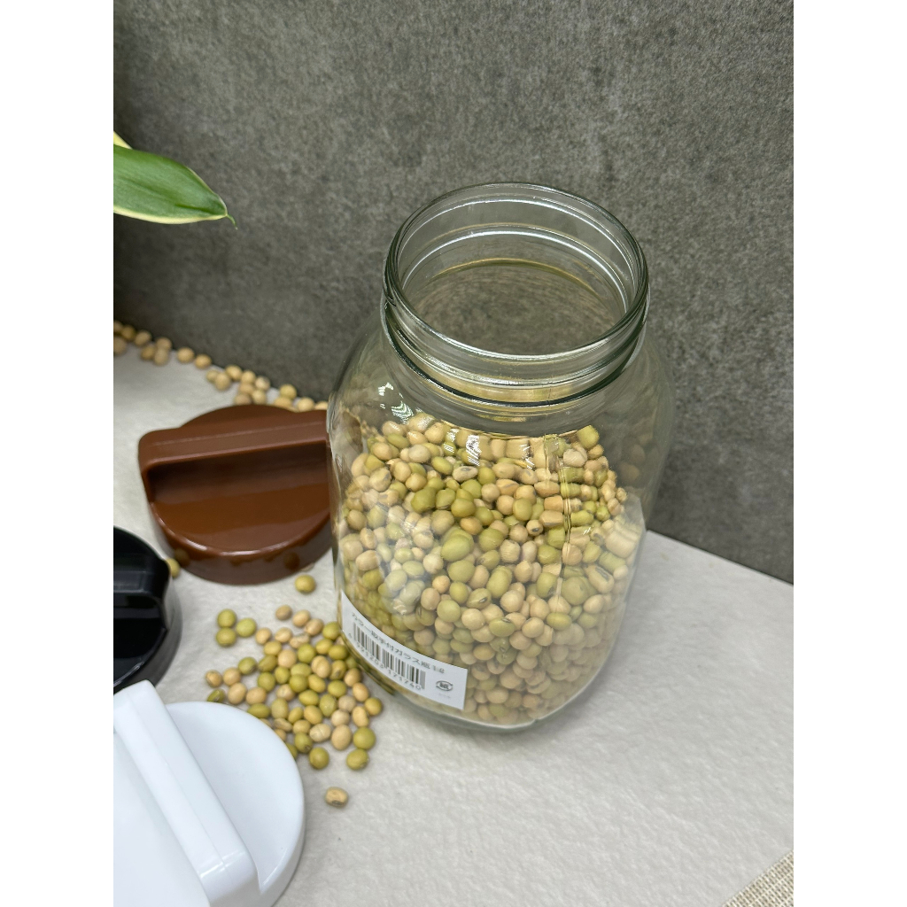 Lọ thủy tinh có quai xách 1 lít