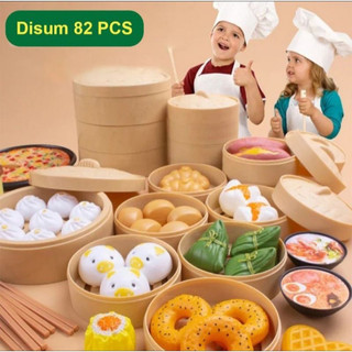 Bộ đồ chơi làm bánh 82 chi tiết cho bé