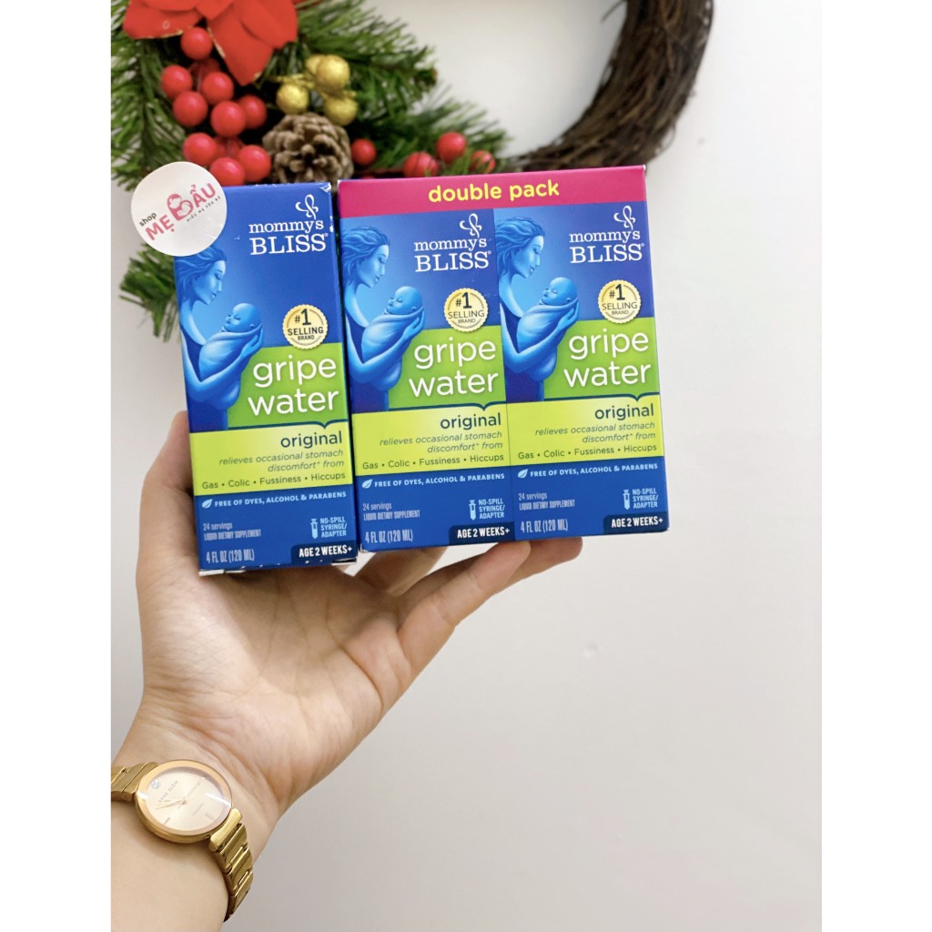 Siro giảm đầy bụng và nấc cụt Mommys Bliss cho bé