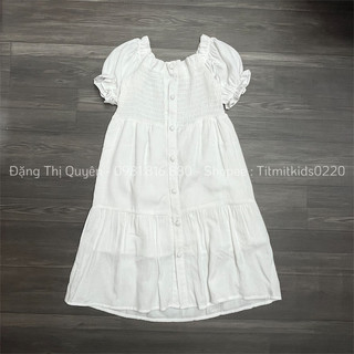 Váy smock thô đũi bé gái đại 6-14y