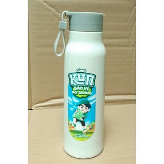Bình Nước Thủy Tinh Bọc Lúa Mạch.💥KUN 💫350ml.