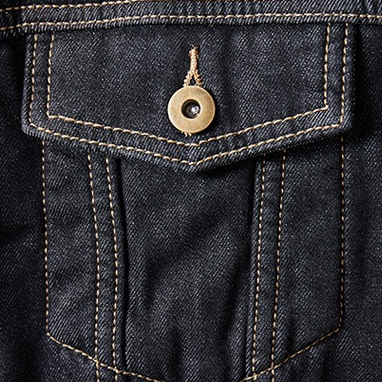 Áo khoác bò nam jean lót lông thời trang aokhoacbo-J22 đen