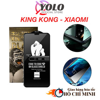 Cường lực Kingkong Redmi Note 12 Note 11 note 10 note 9 note 8 7pro redmi 12c mi 12t mi 11t mi 12 lite redmi 10c [WK-3D]