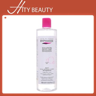 Nước tẩy trang làm sạch da Byphasse Solution Micellaire 500ml - Hity Beauty