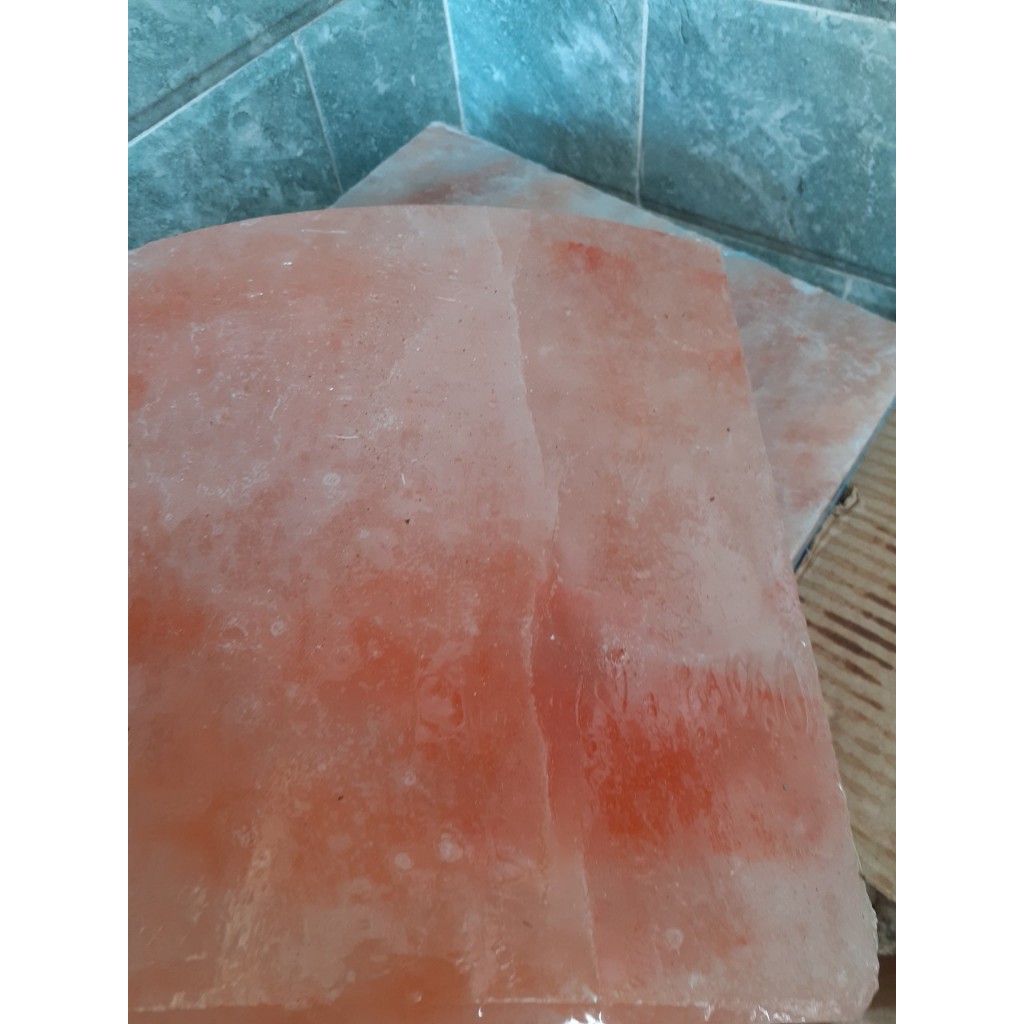 5kg đá muối himalaya, loại đá viên bị nứt hoặc bể cạnh,  phù hợp về ngâm chân tay hoặc chườm nóng, hoặc tự chế tác đèn t