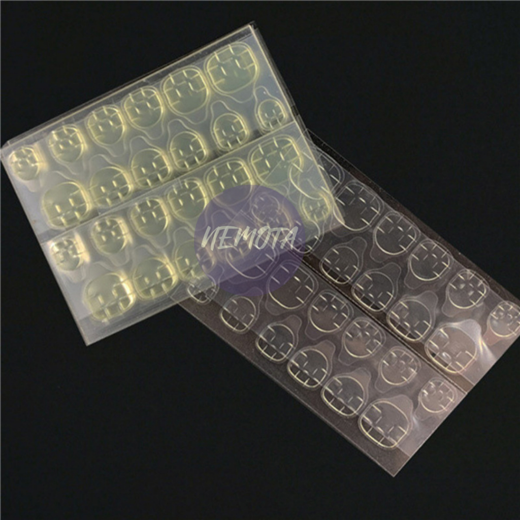 Miếng dán móng tay giả Nemota miếng dán nail box siêu dính gắn móng chắc chắn KD15