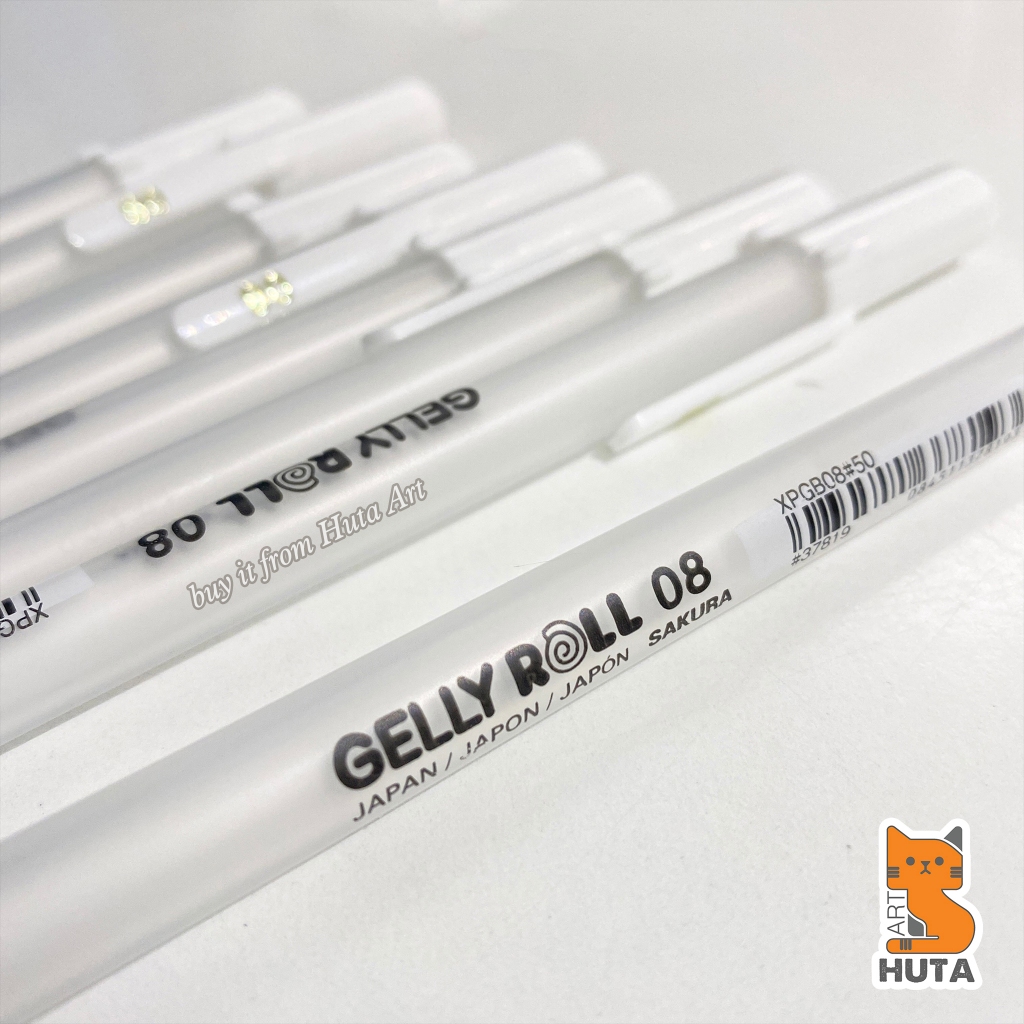 Bút Gel Trắng Sakura Gelly Roll - 0.8 Medium