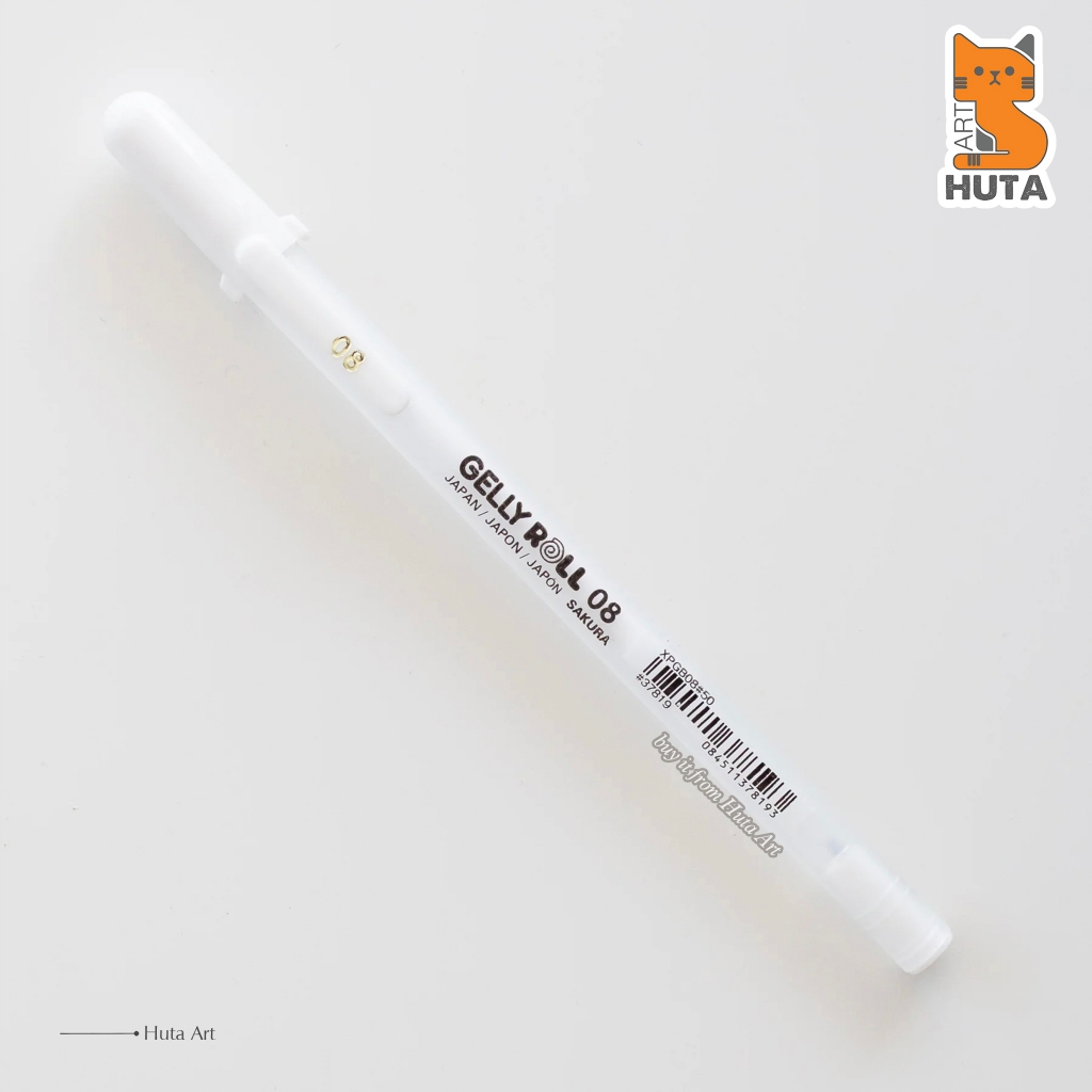 Bút Gel Trắng Sakura Gelly Roll - 0.8 Medium