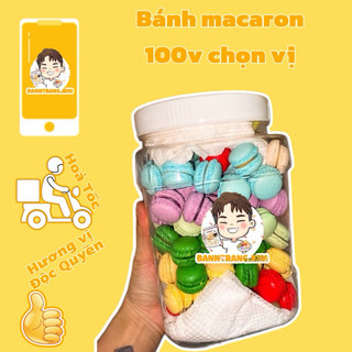 Bánh macaron (100v mini size chọn vị )