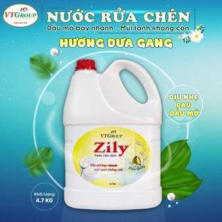 [ Quà tặng không bán ] - Nước rửa chén Zily chai 4.7Kg