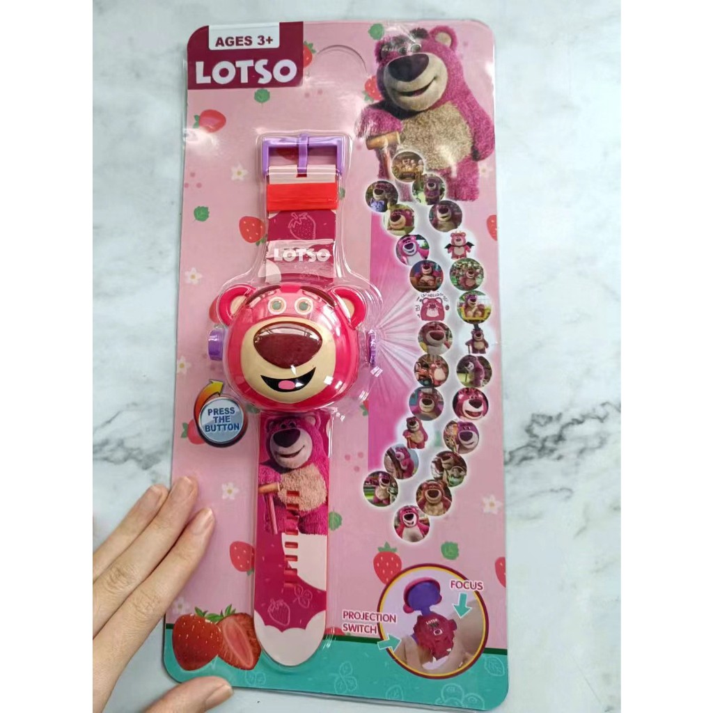 Đồng hồ cho bé gái đồng hồ trẻ em dễ thương có đèn led phát sáng