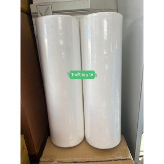 Combo 2 cây khăn trải y tế, khăn cuộn 0.5x100m màu trắng loại 1