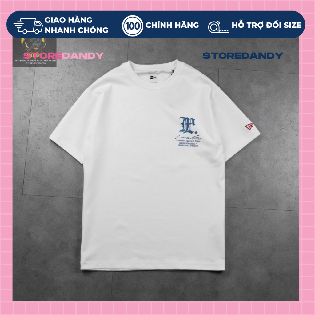 ÁO THUN NE LMC TRẮNG/ĐEN