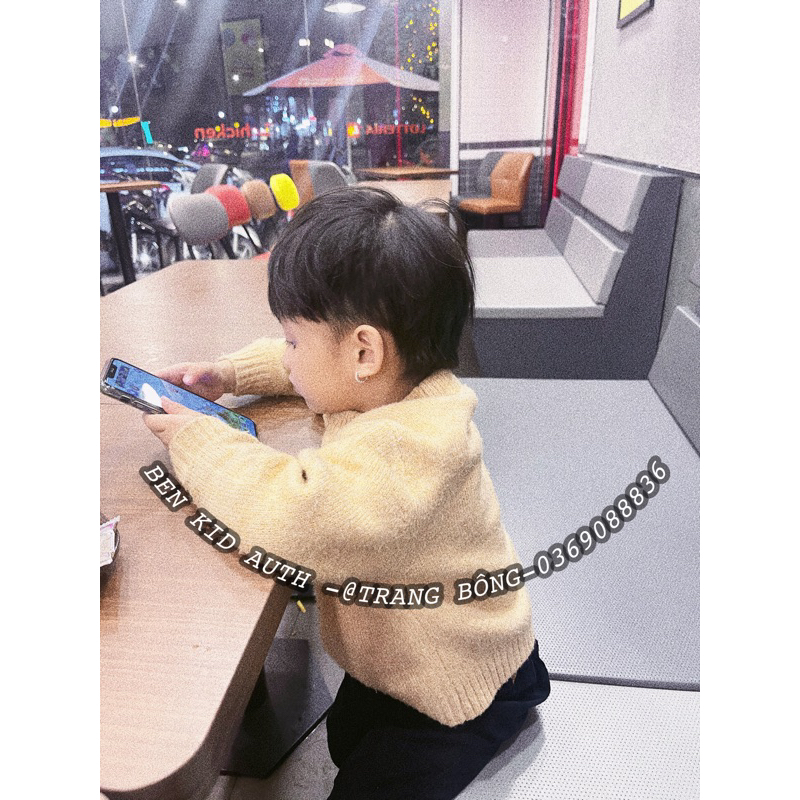 Áo len ZARA AUTH săn sale nấc cuối 80% cho bé