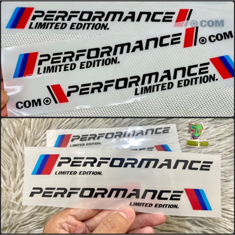 Tem Performance nền trong siêu nét. decal Nhật