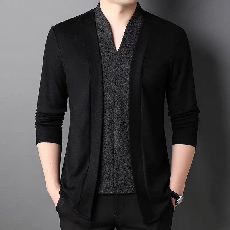 Áo nam 2 lớp kiểu dáng hàn quốc, thư sinh dành cho các chàng