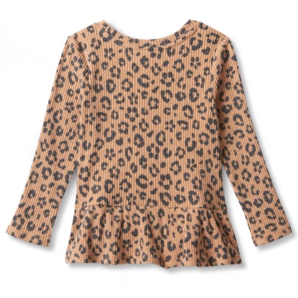 Áo nhung tay dài bé gái áo váy peplum nhung tăm mềm mượt điệu đà cho bé xinh đẹp mùa đông ấm áp hàng xuất dư xịn shopNEM