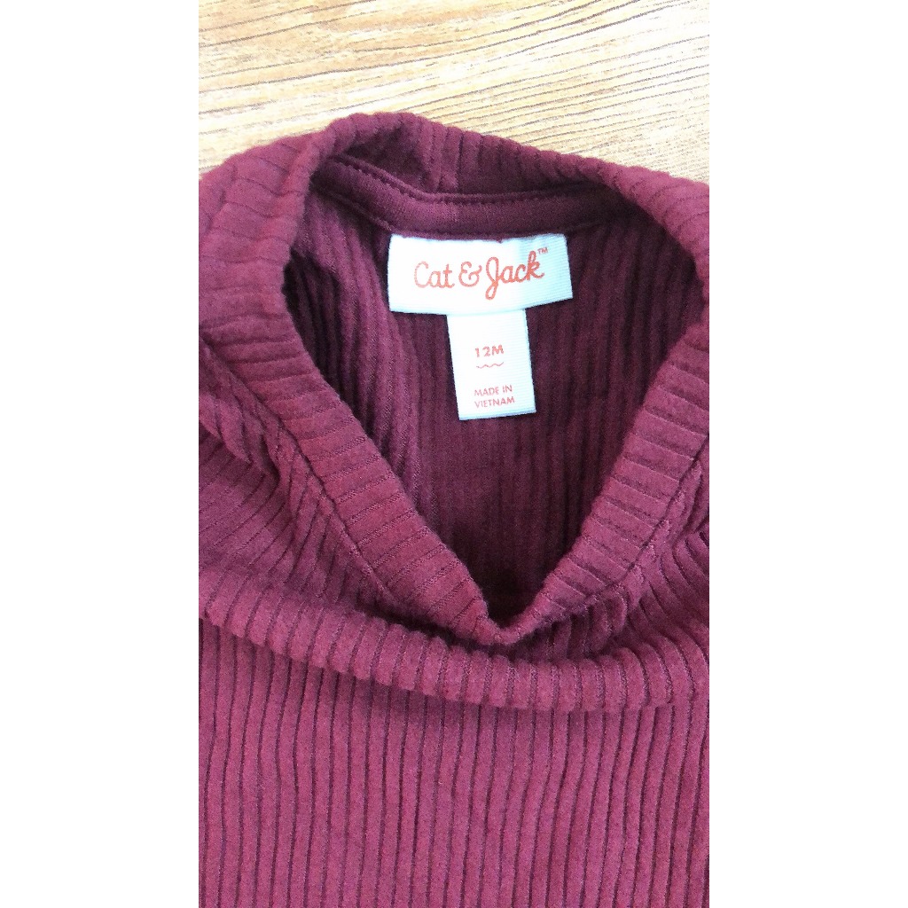 Áo nhung tay dài bé gái áo váy peplum nhung tăm mềm mượt điệu đà cho bé xinh đẹp mùa đông ấm áp hàng xuất dư xịn shopNEM