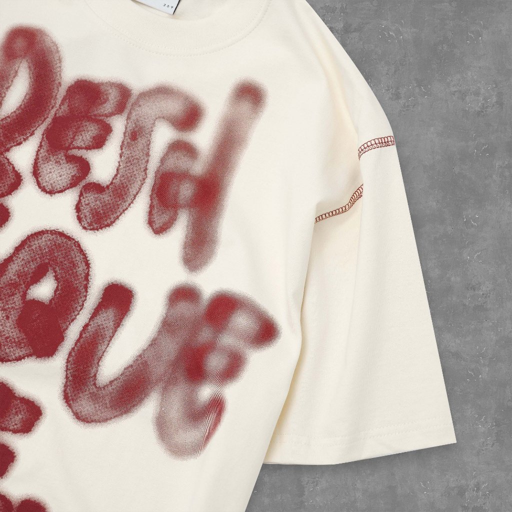 Áo Thun Unisex Tay Lỡ FUNT ACID SLOGAN 100% Cotton Thoáng Mát, Co Giãn Tốt