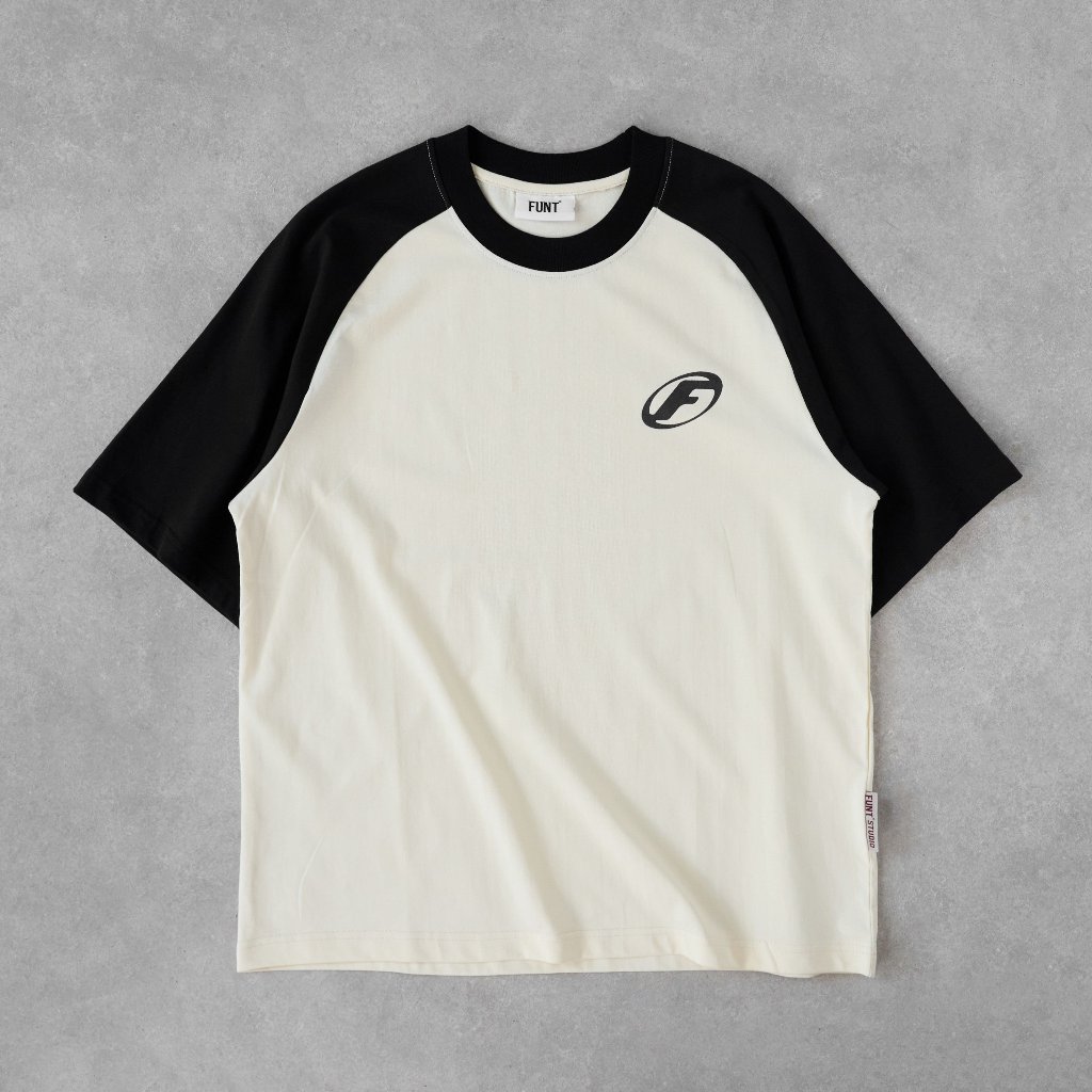 Áo Thun Tay Lỡ Unise FUNT LOGO RAGLAN