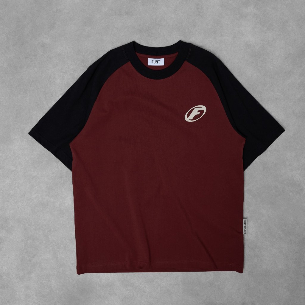 Áo Thun Tay Lỡ Unise FUNT LOGO RAGLAN