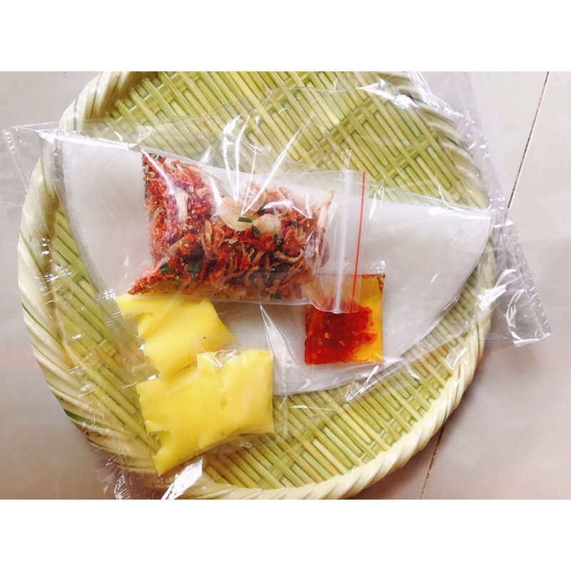 BÁNH TRÒN PHƠI SƯƠNG MUỐI - Cuốn muối tép sate hành phi vị bơ - ĐẶC BIỆT - btcouple_tn
