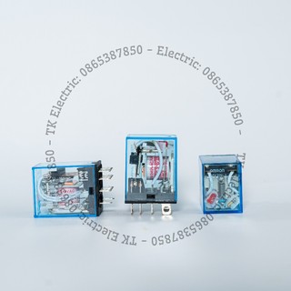 Role trung gian omron 8 chân 14 chân relay my4n ly2n 24v 220v