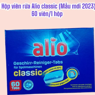 Viên rửa chén Alio 60 viên ( Đức )