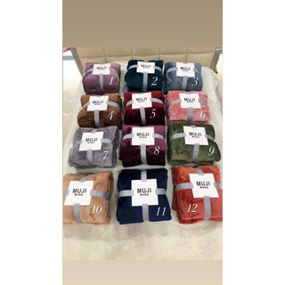 Chăn Lông Muji tuyết Nhật Bản