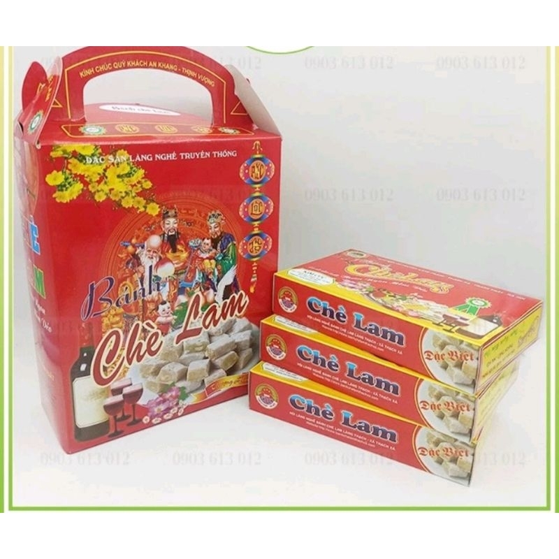 Chè lam hộp 1kg. Đặc sản gia truyền