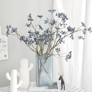 Cành việt quất giả - Cành quả mọng - Decor trang trí - Hàng nhập khẩu cao cấp