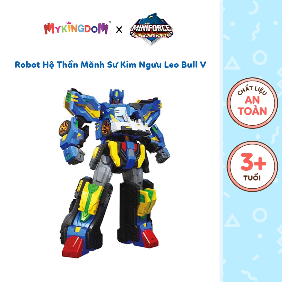 Đồ Chơi Robot Hộ Thần Mãnh Sư Kim Ngưu Leo Bull V MINIFORCE 503019