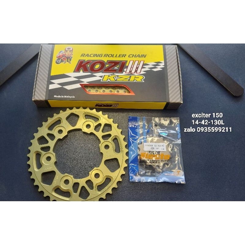 NSD Sonic dĩa nhôm 7075 42T SÊN KOZI  130L nhong recto 15t