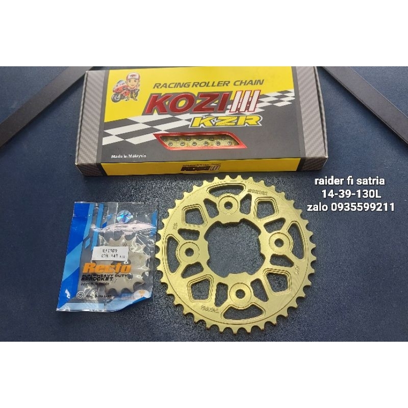 NSD Sonic dĩa nhôm 7075 42T SÊN KOZI  130L nhong recto 15t