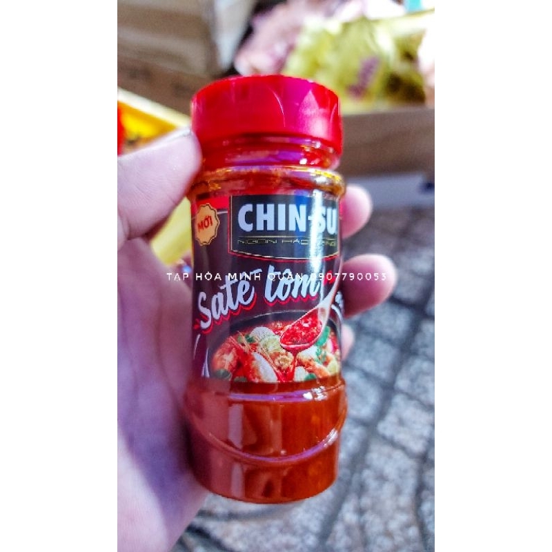 CHIN-SU SA TẾ TÔM ỚT SẢ - 90G/ CHAI