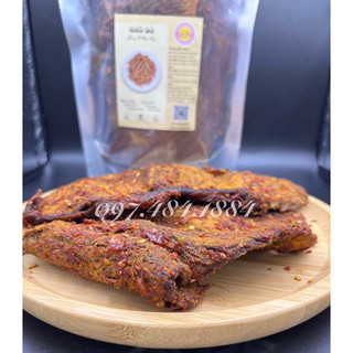1kg khô bò củ chi - miếng mềm | bò nguyên miếng loại 1, ăn vặt ngon