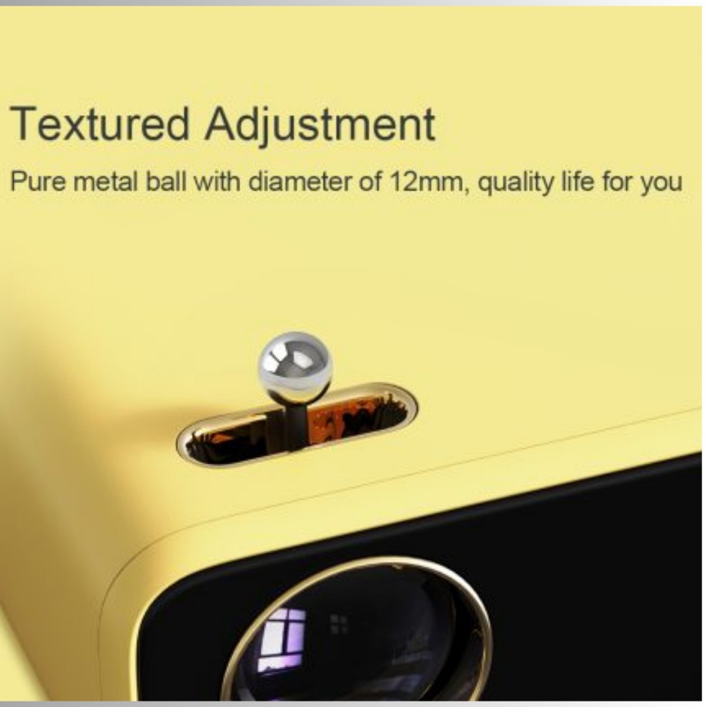 Máy Chiếu Wanbo X1 Mini nhỏ gọn, tích hợp loa 3W kết nối có dây HDMI, AV, USB - Hàng Chính Hãng - Bảo Hành 12 Tháng