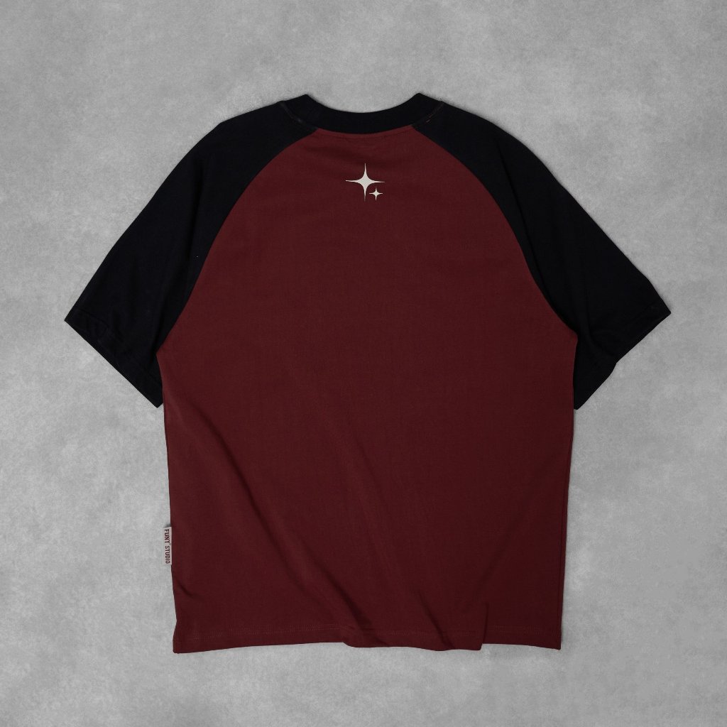 Áo Thun Tay Lỡ Unise FUNT LOGO RAGLAN