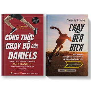 Sách PANDABOOKS combo 2 cuốn Công thức chạy bộ của daniel+Chạy đến đích