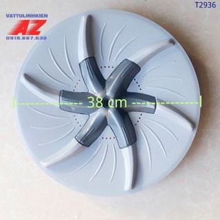 Mâm máy giặt toshiba cửa đứng - đk 38 cm