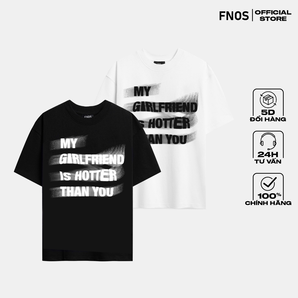 Áo Thun Unisex Form Overfit MY GIRLFRIEND TSG 100% Cotton - Local Brand Chính Hãng