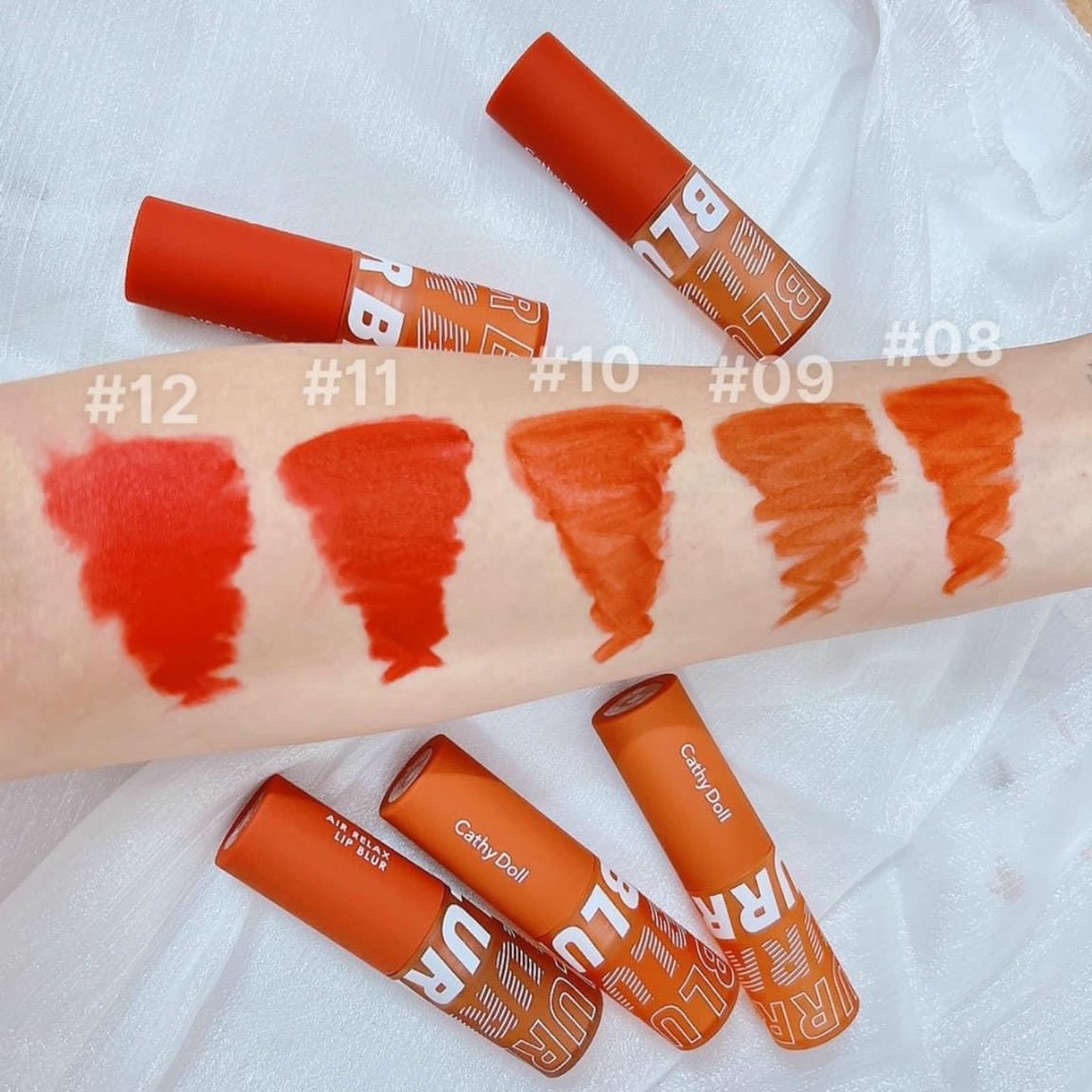 Son Kem Lì Cathy Doll Air Relax Lip Blur 3.5 g mềm mịn, lâu trôi June6.vn