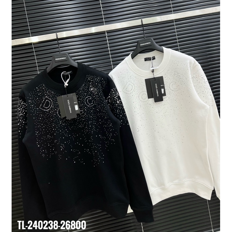 Áo nỉ đính đá DOCLE.LEVER bản SUPPER hàng QC cao cấp