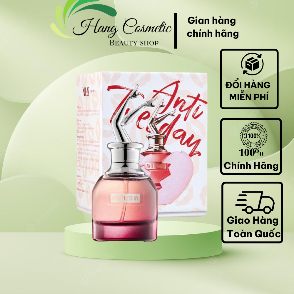 Nước Hoa Vùng Kín  Anti Tuesday , Xịt Khử Mùi NLS Lưu Hương 24 Tiếng Quyến rũ 30ml
