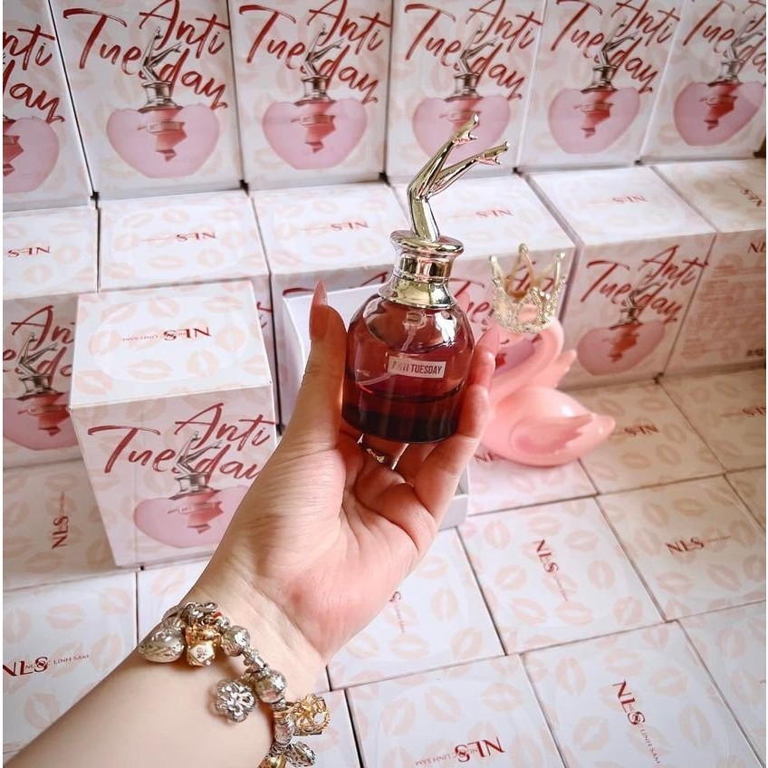 Nước Hoa Vùng Kín  Anti Tuesday , Xịt Khử Mùi NLS Lưu Hương 24 Tiếng Quyến rũ 30ml
