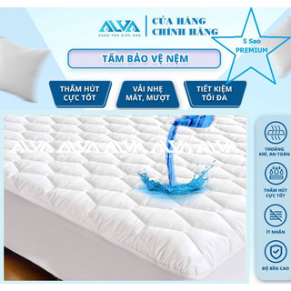 Tấm bảo vệ nệm alva luxury chống thấm, êm ái ngăn bụi bẩn, chuẩn khách sạn 4-5 sao