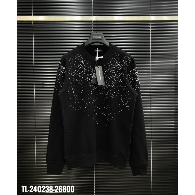 Áo nỉ đính đá DOCLE.LEVER bản SUPPER hàng QC cao cấp