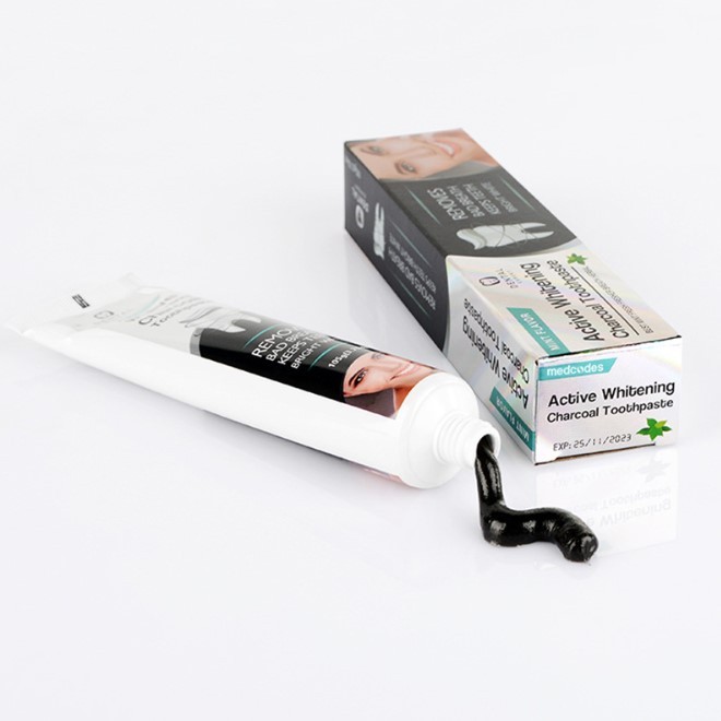 Active Whitening Kem Đánh Răng Than Tre - Bí Quyết Trắng Răng Hơi thở thơm mát